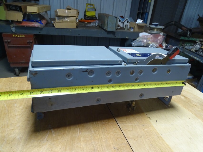 Square D QMB Branch Switch  100amp, 3 pole, 600v, ser. E1, QMB363HW