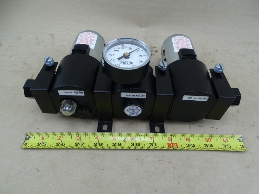 Wilkerson NPT filter regulator lubricator combination 0-125 Psi, C16-04-000