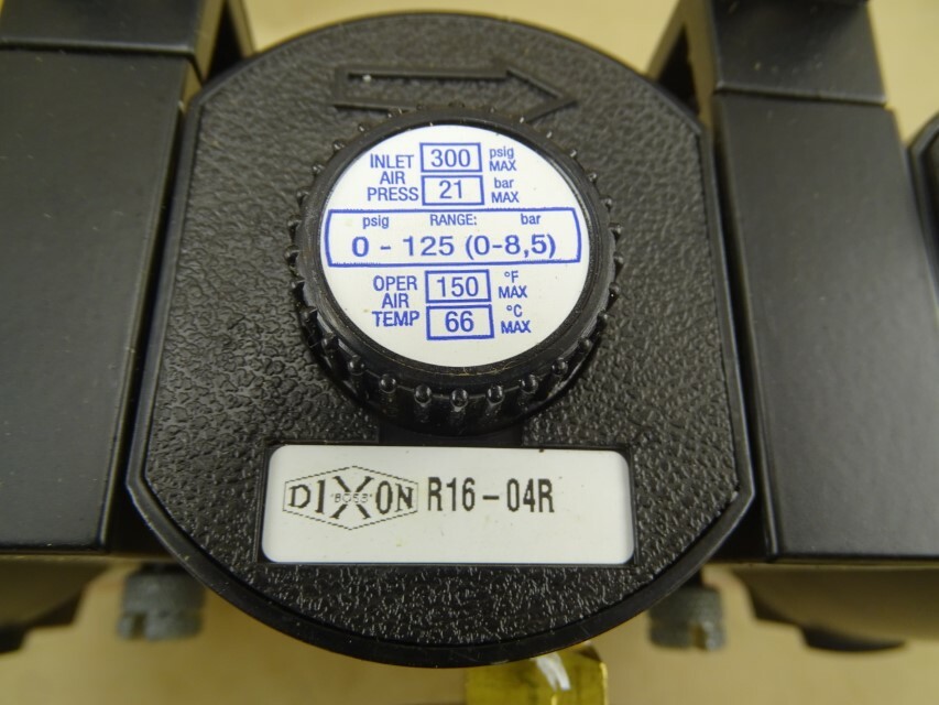 Wilkerson NPT filter regulator lubricator combination 0-125 Psi, C16-04-000