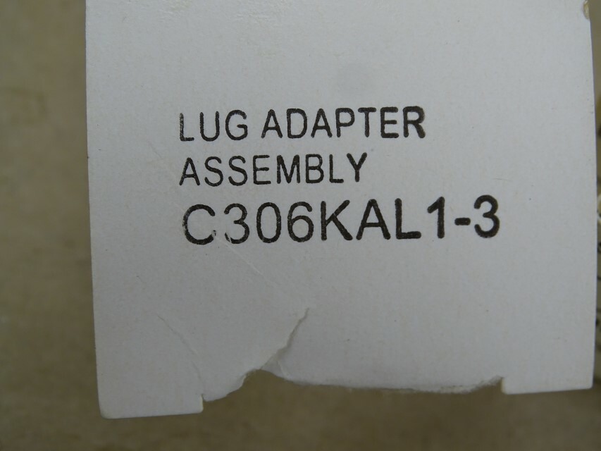 Eaton Lug Adaptor Assembly ser. A1, torque 20Lb-in, C306KAL1-3