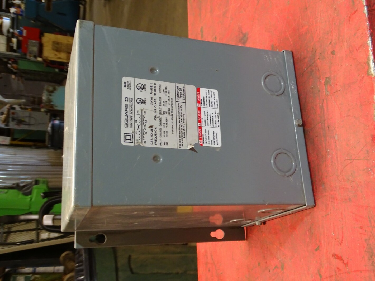 SQUARE D 9070 K2000 /A INDUSTRIAL CONTROL TRANSFORMER 480V 50/60HZ