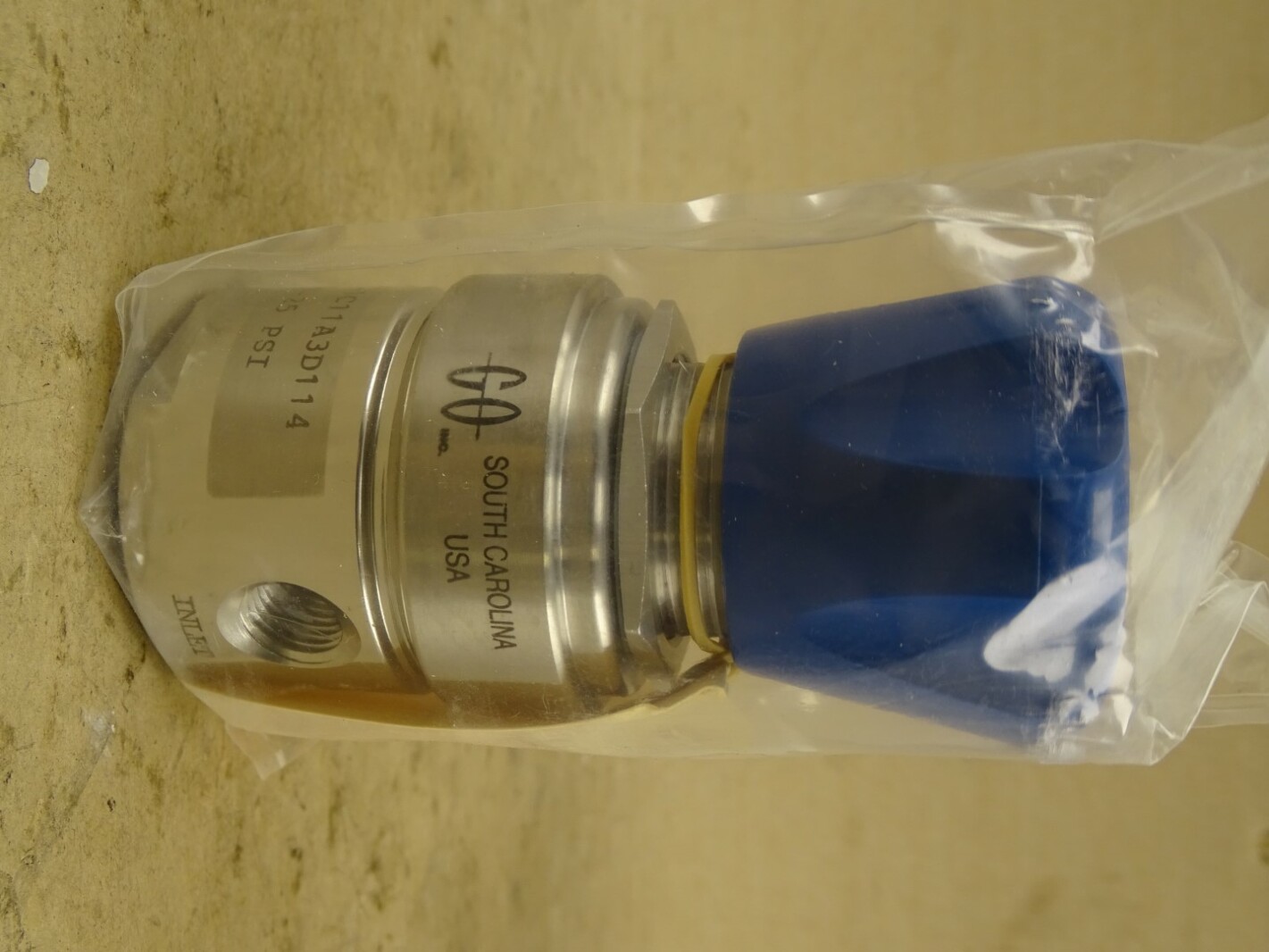 Go Regulator, Inc. 0-25 PSI Regulator , PR1-1C11A3D114