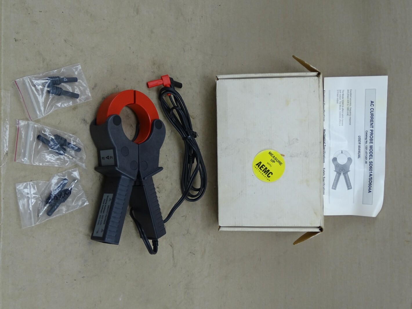 AEMC AC Current Probe 1 to 100A RMS, SD604A