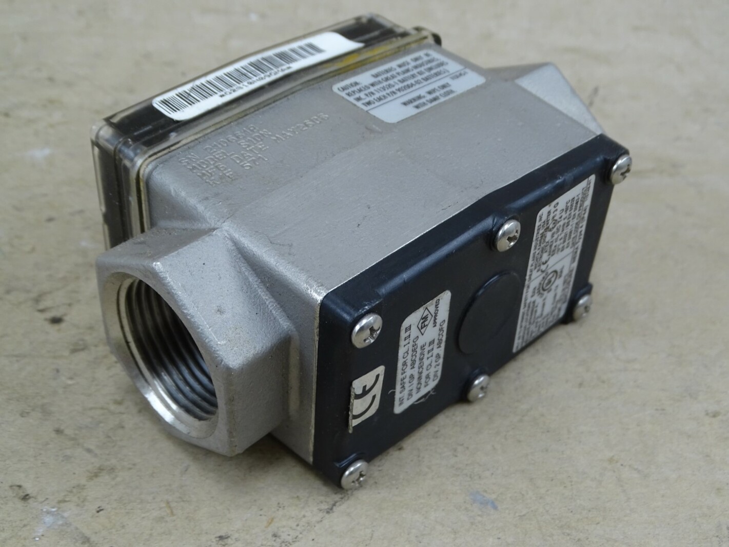 GPI Industrial Grade Electronic Digital Flow Meter , S10N