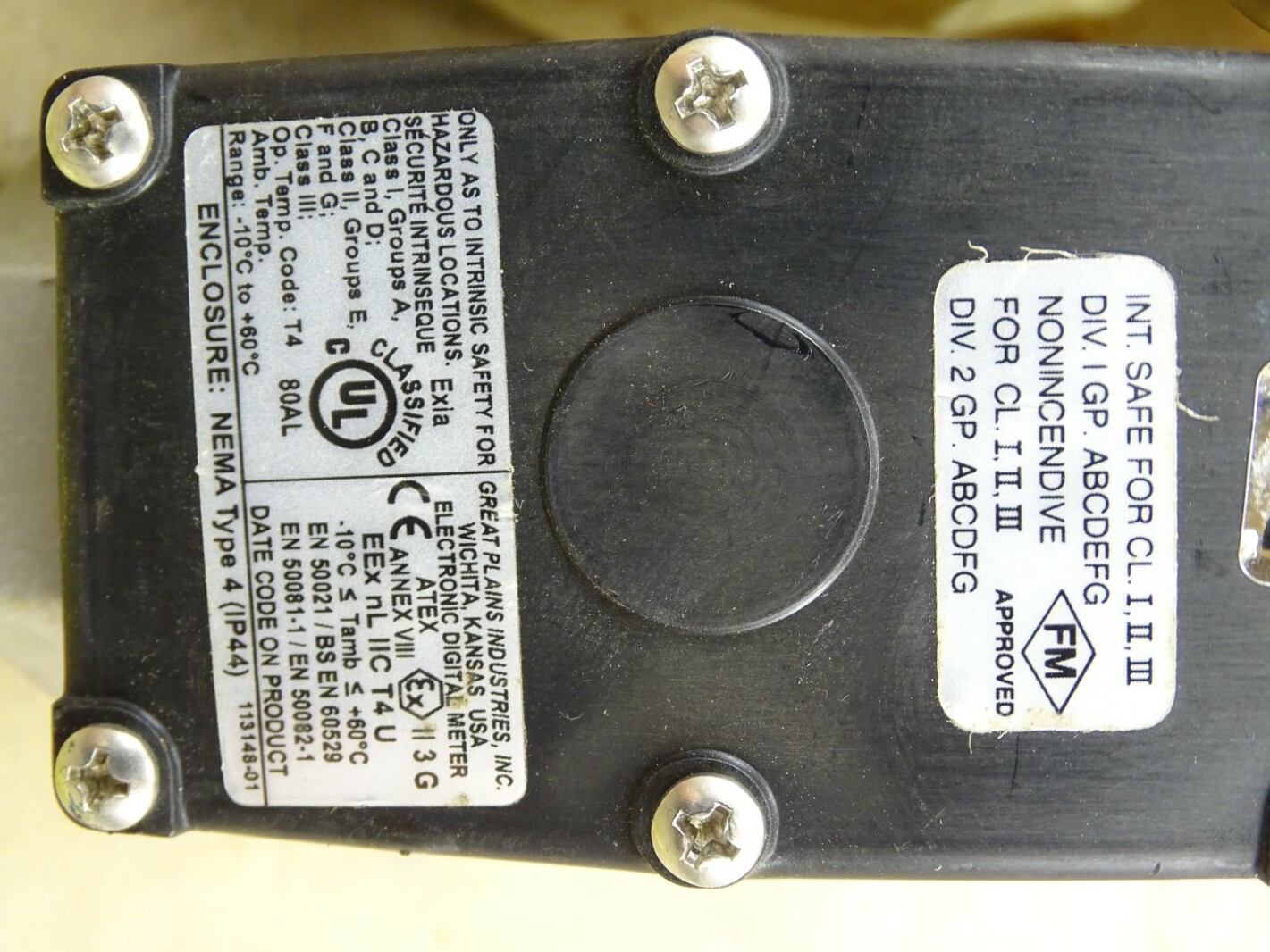 GPI Industrial Grade Electronic Digital Flow Meter , S10N