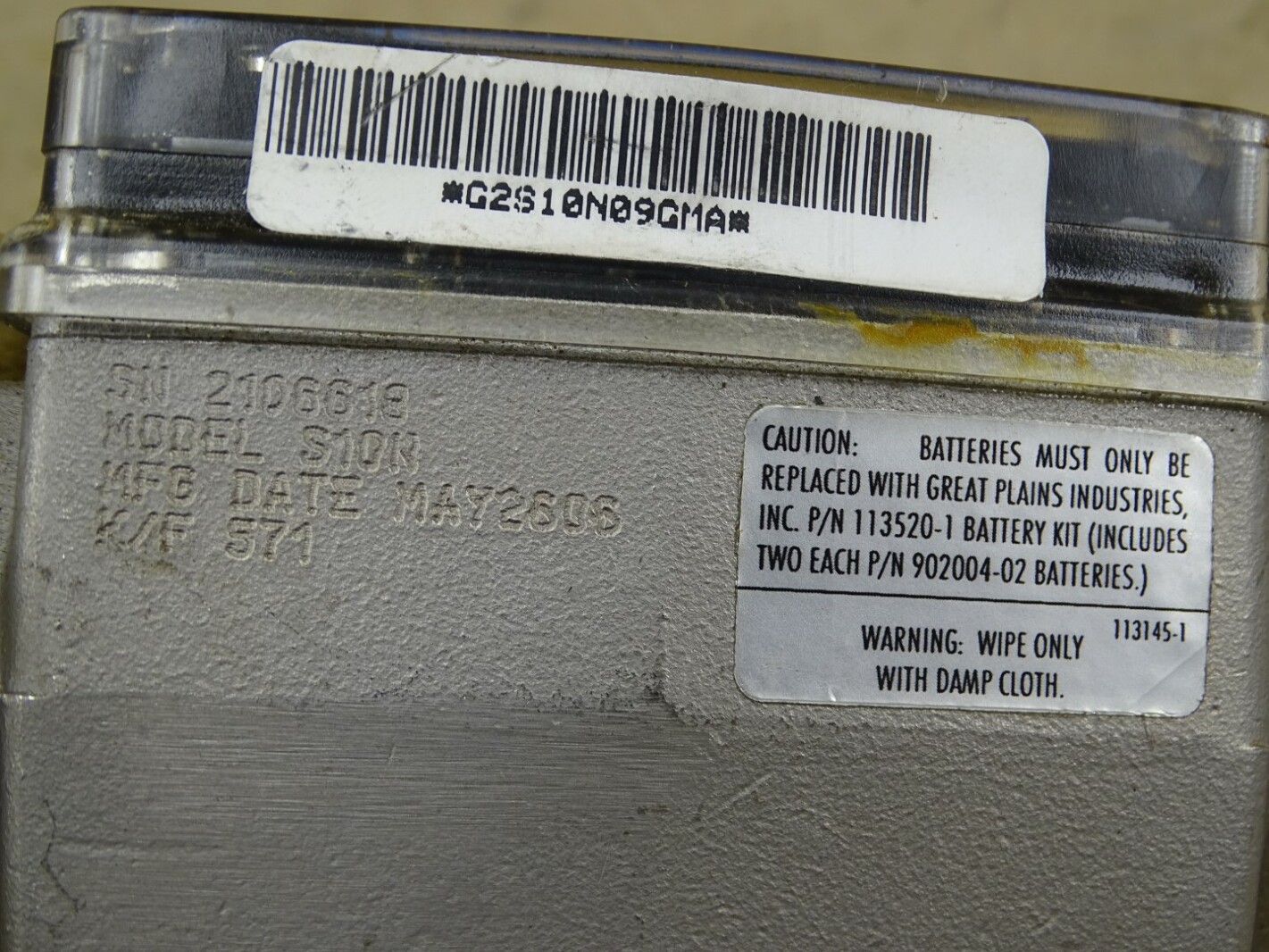 GPI Industrial Grade Electronic Digital Flow Meter , S10N