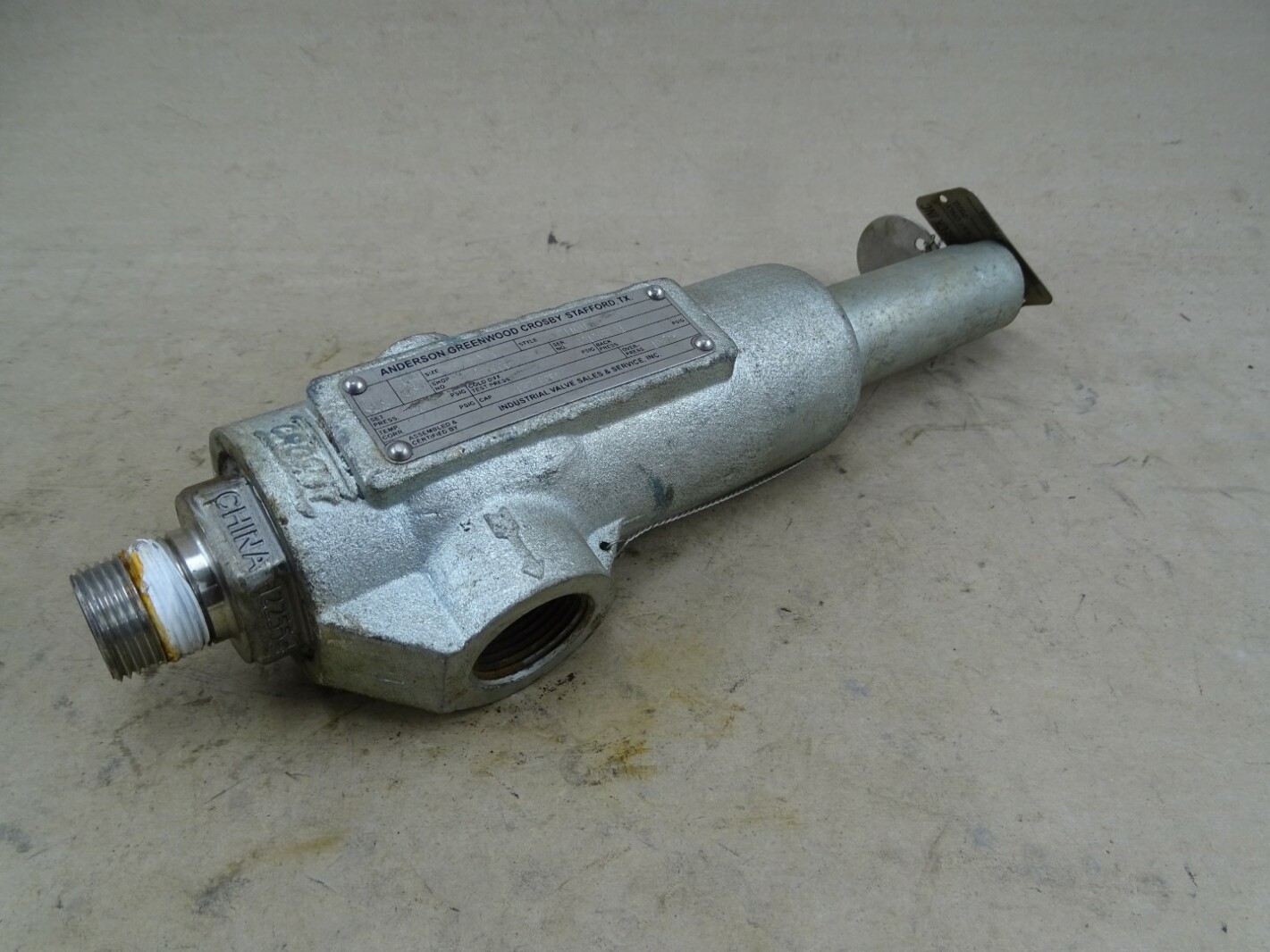 Crosby Pressure Relief Valve 3/4 x 1