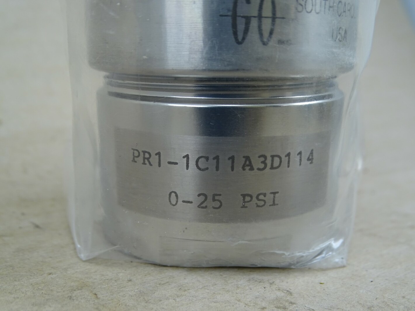 Go Regulator Pressure Regulator 0-25PSI, PR1-1C11A3D114