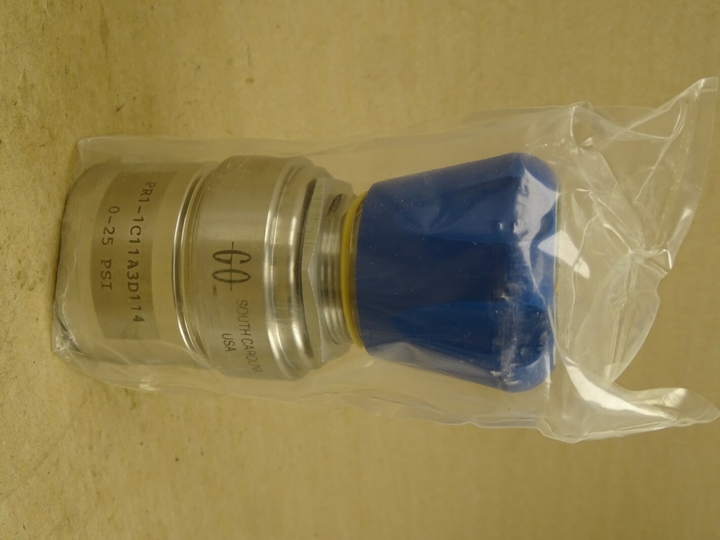 Go Regulator Pressure Regulator 0-25PSI, PR1-1C11A3D114