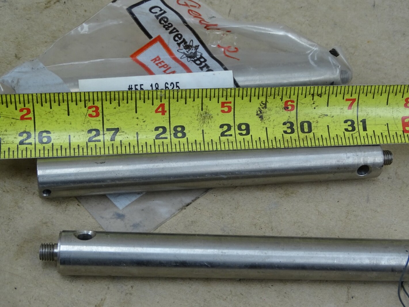 (3) Cleaver Brooks Piston 5/8 Diameter , 797-60