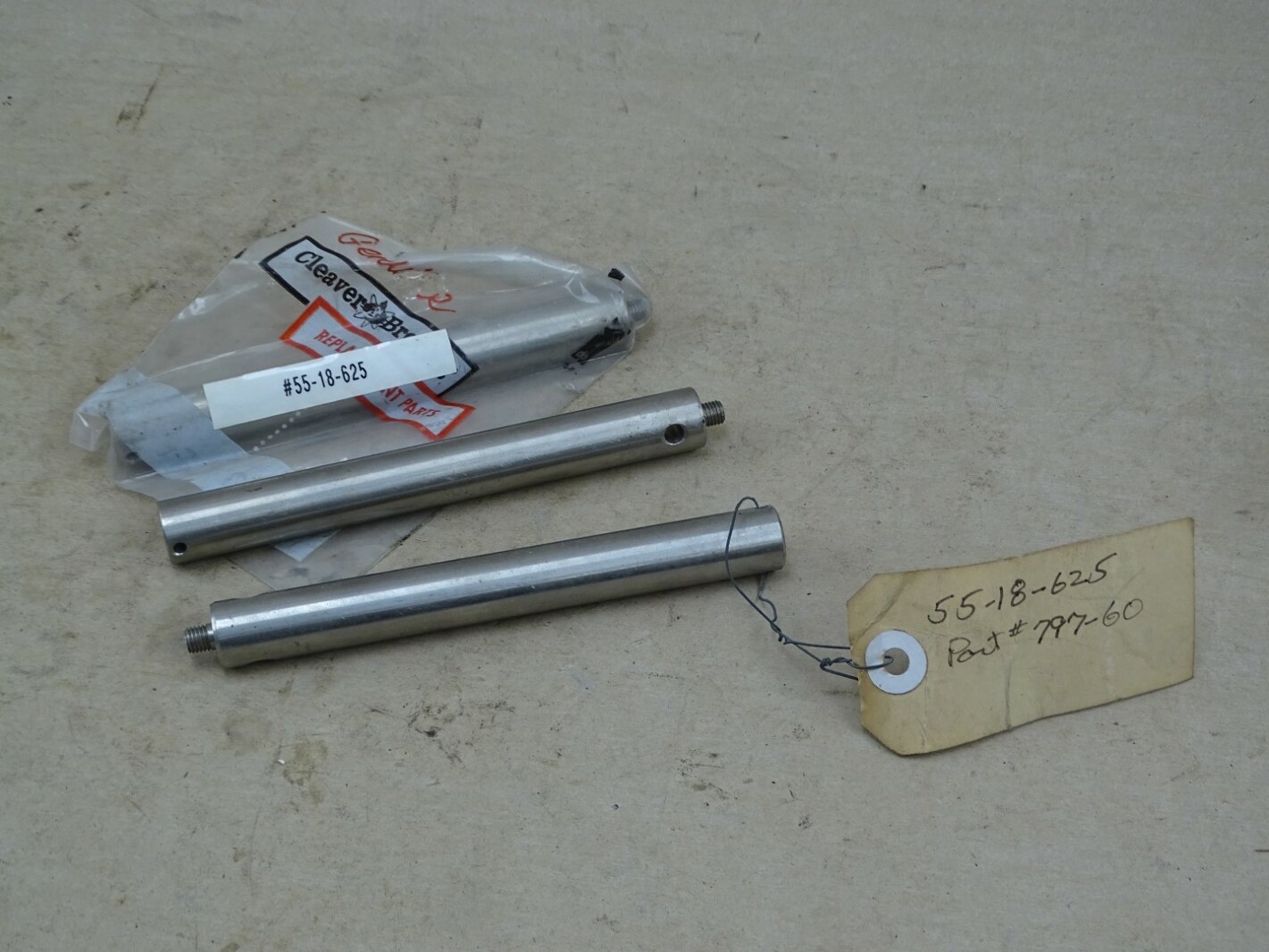 (3) Cleaver Brooks Piston 5/8 Diameter , 797-60