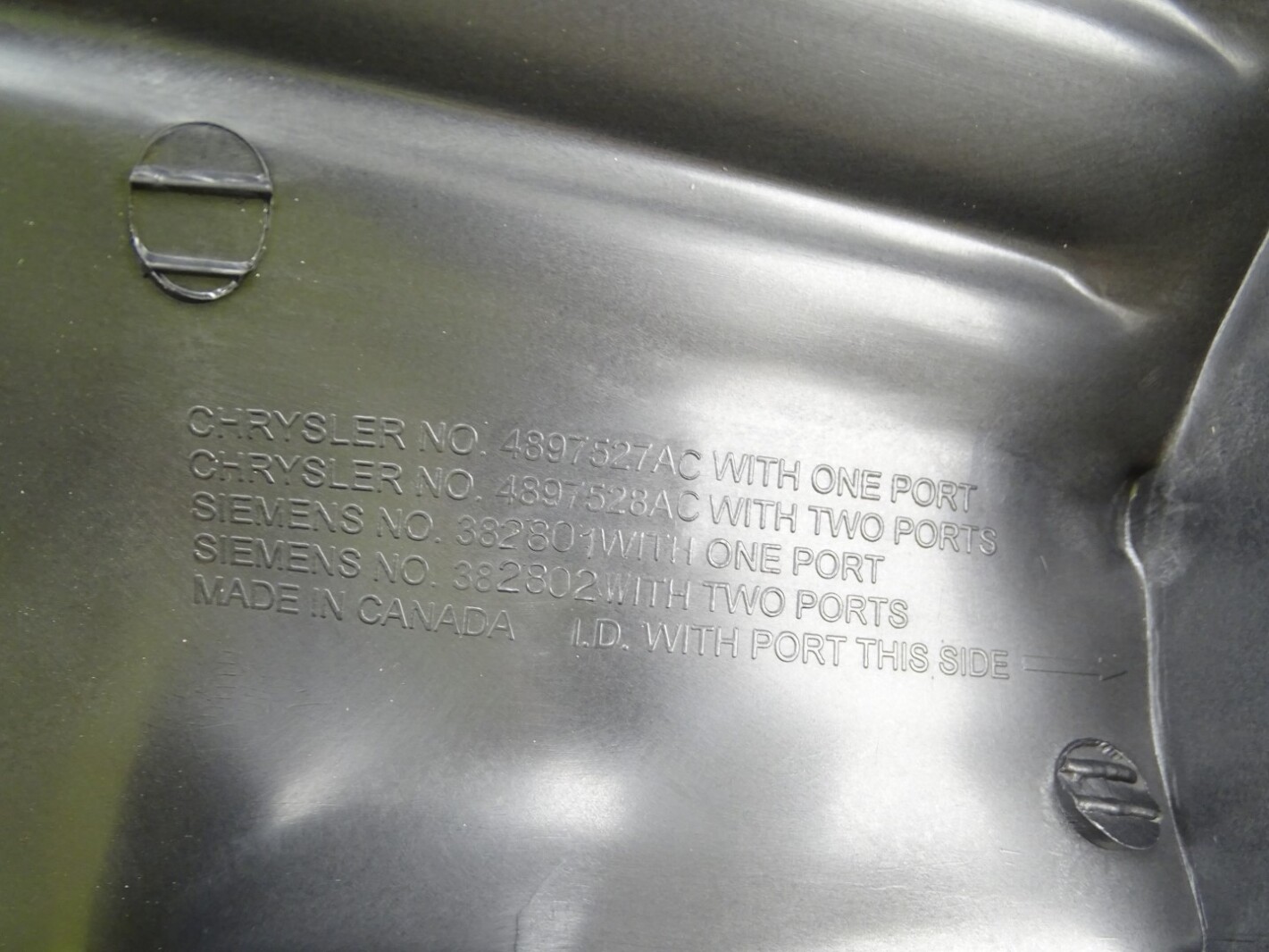 Mopar Air Cleaner Cover , 05018219AC