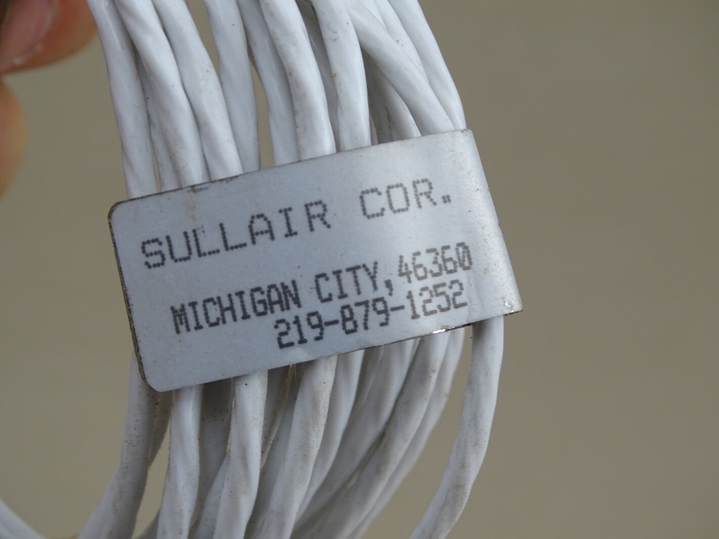 Sullair RTD Probe 100OHM, Platinum, 20FT, 02250044-985