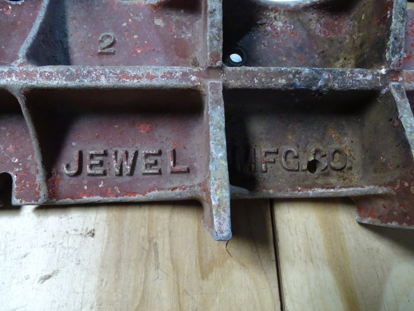 Jewel Pipe Welding Clamp #2, Aluminum , No. 2