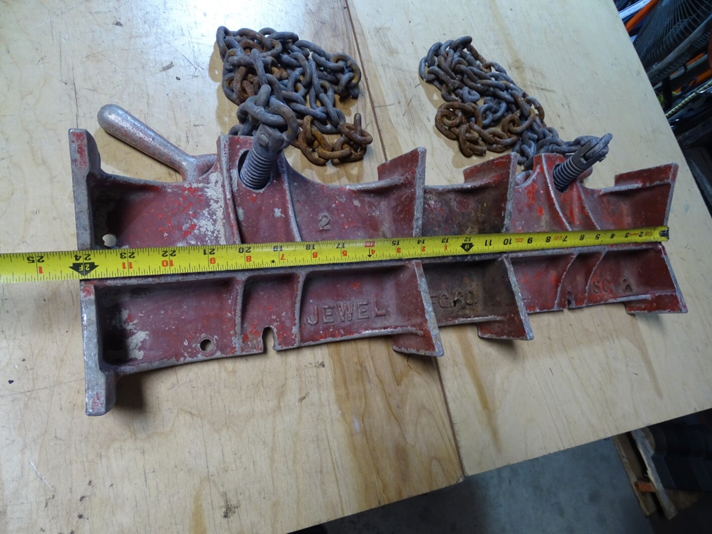 Jewel Pipe Welding Clamp #2, Aluminum , No. 2
