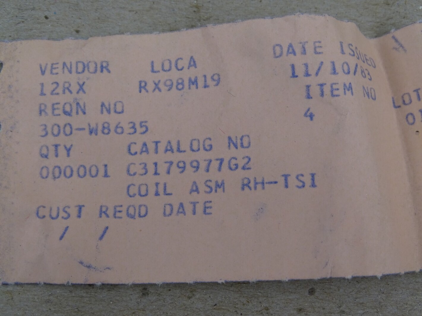 (2) General Electric Contactor Coils , C3179977G2