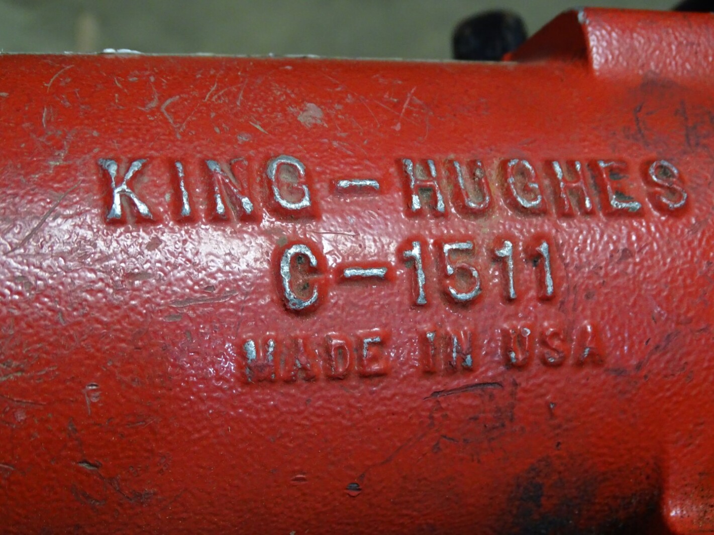 King-Hughes Pneumatic Hog Ring Tool with Case , C-1511