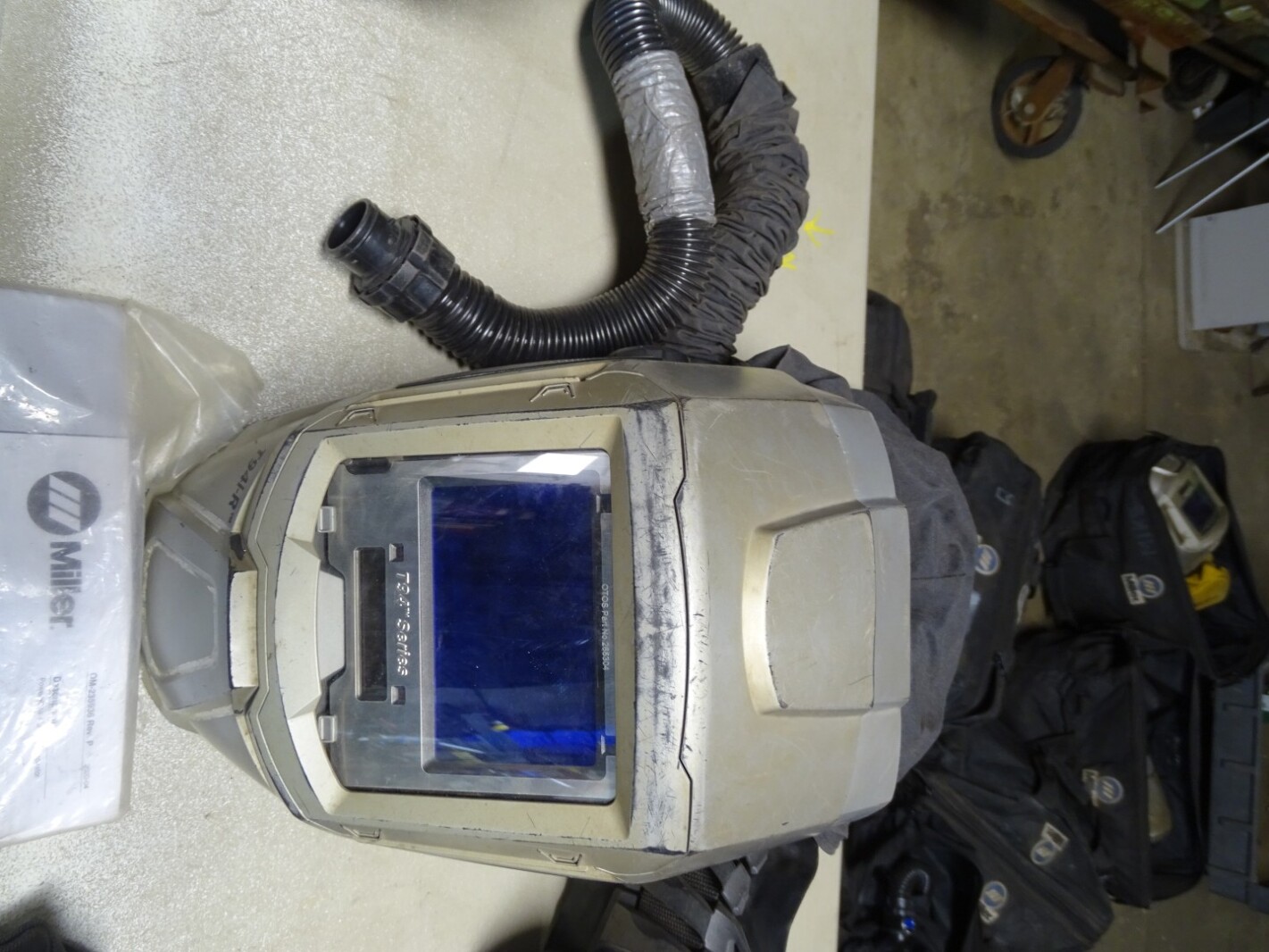 Miller PAPR Air Purifying Respiratory Helmet , T94i-R