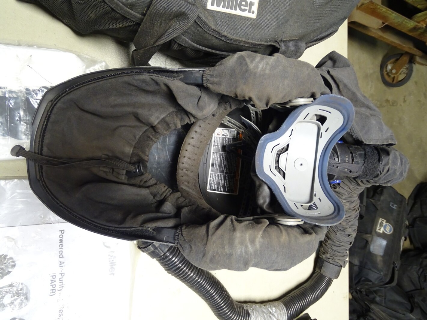 Miller PAPR Air Purifying Respiratory Helmet , T94i-R