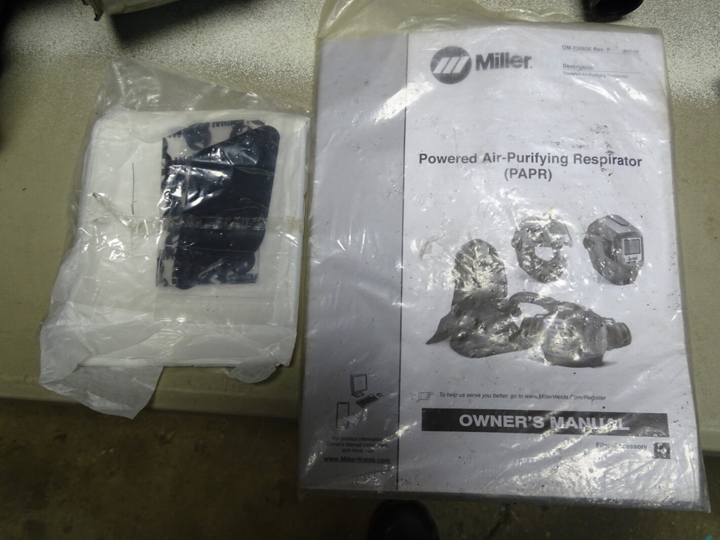 Miller PAPR Air Purifying Respiratory Helmet , T94i-R