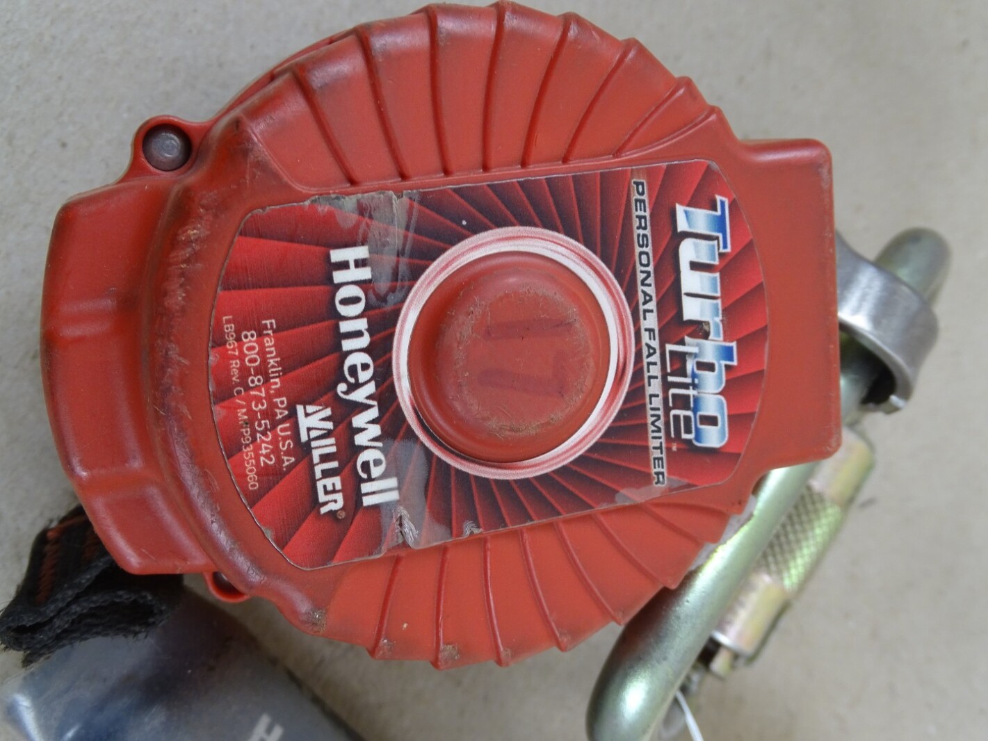 Miller  Turbo Lite Personal Fall Limiter 6FT, MFL-2-Z7/6FT