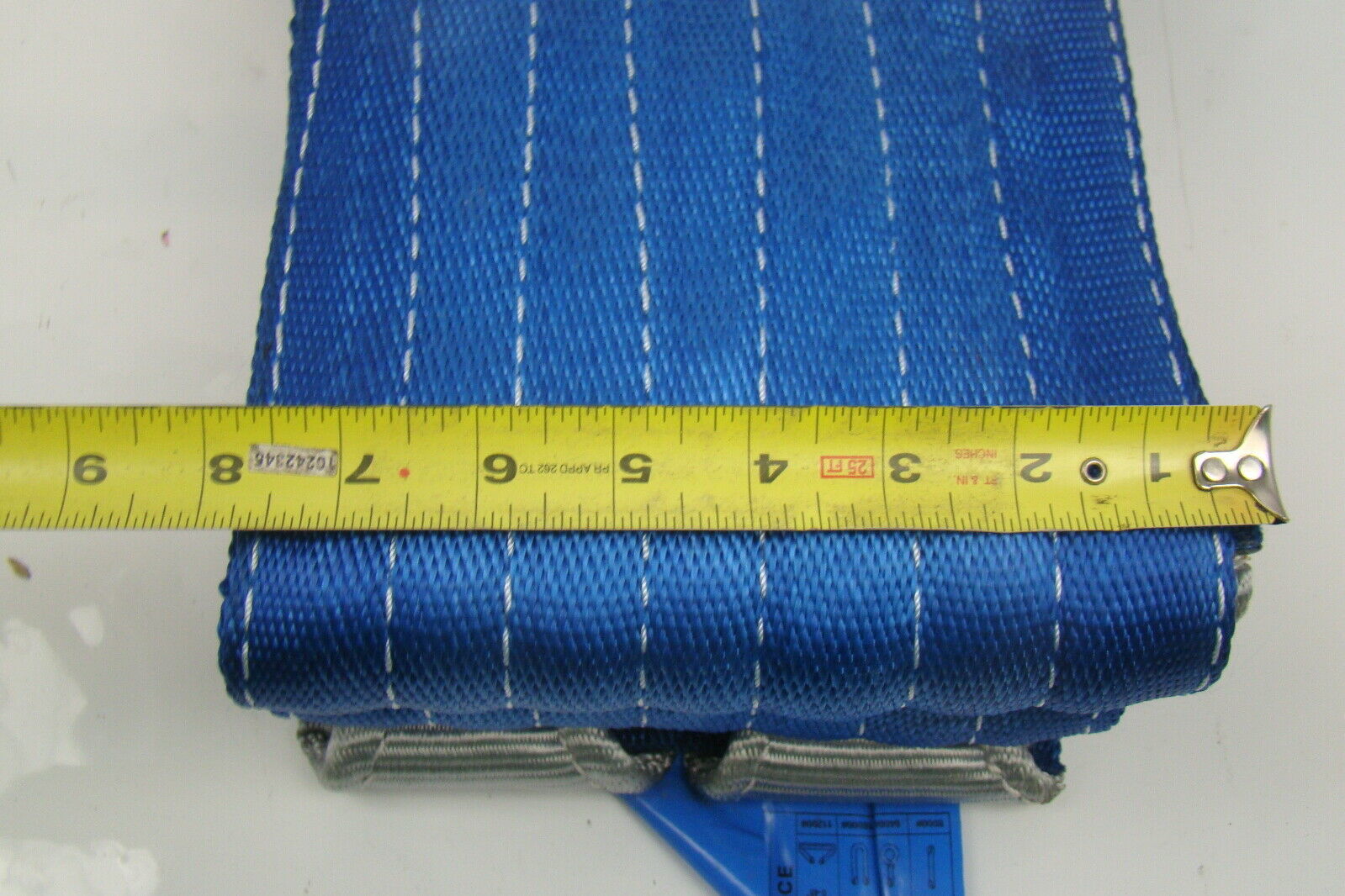 8" x 12' Blue Heavy Duty Nylon Sling Tow Recovery Strap 16,000 lbs