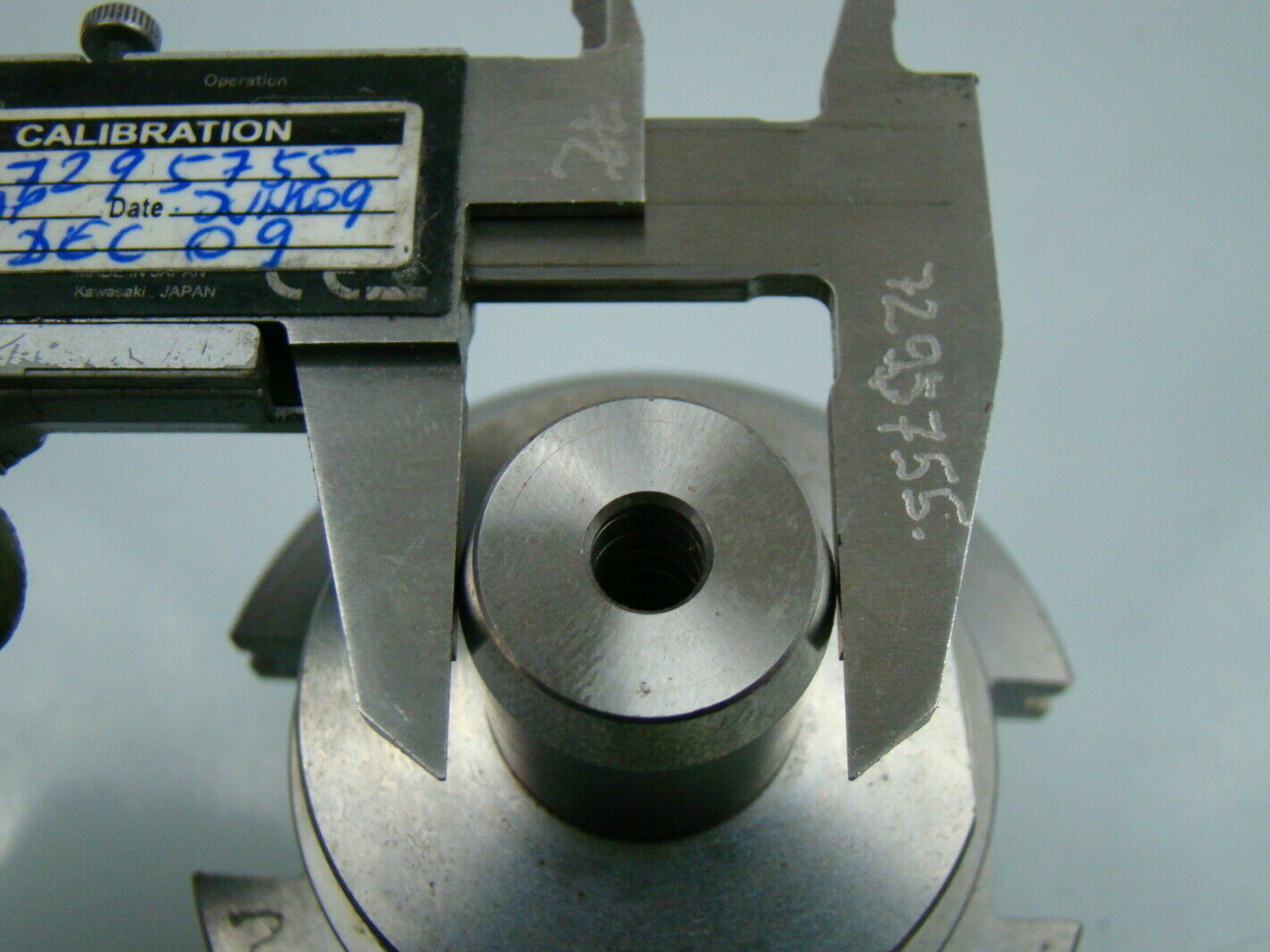 Erickson 50 Taper VFlange Hydraulic Chuck Tool Holder CV50BHCT08M350