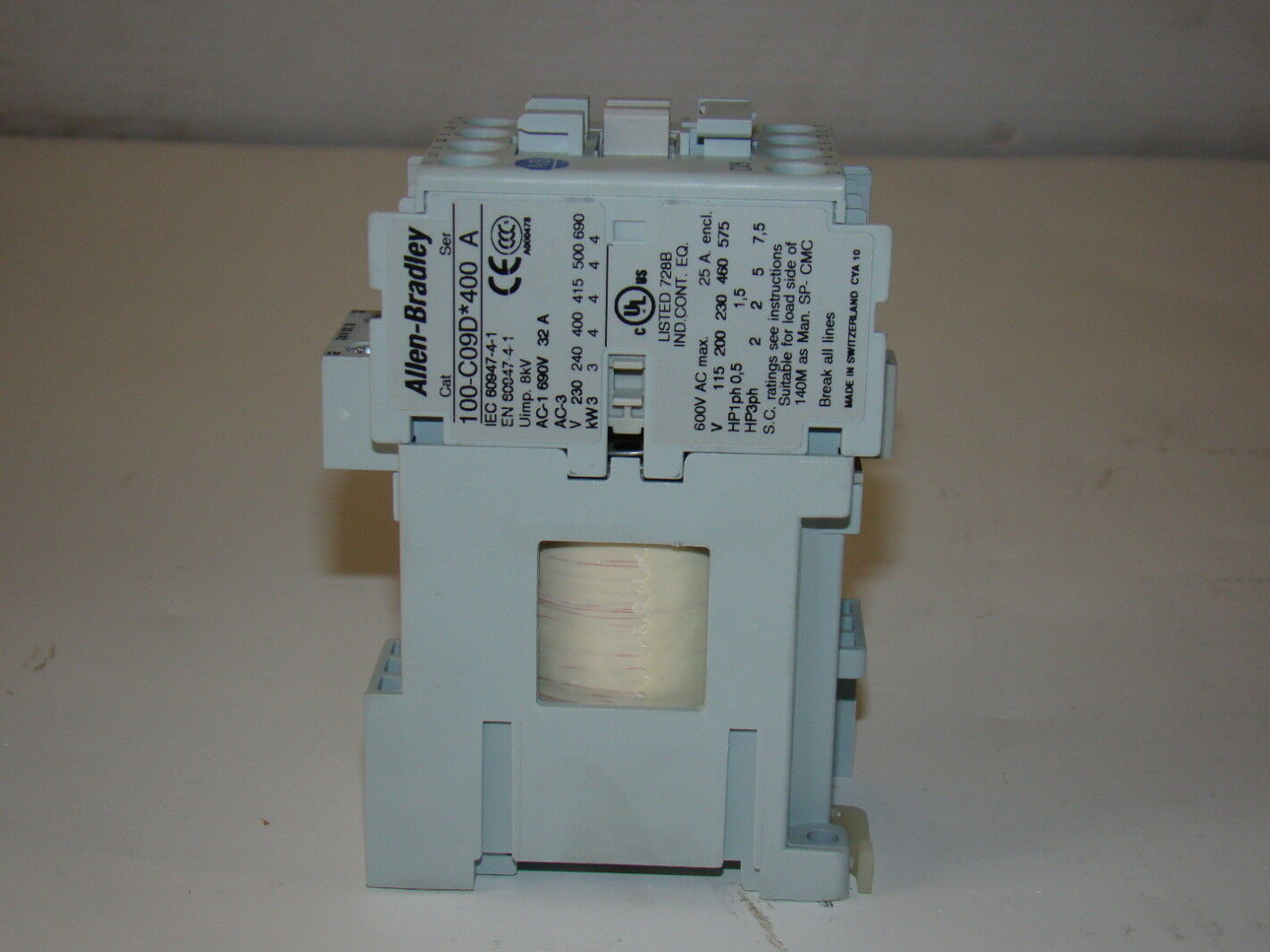 Allen Bradley Contactor 100 C09D 400 Joseph Fazzio Incorporated Allen bradley contactor 100 c09d 400 joseph fazzio incorporated