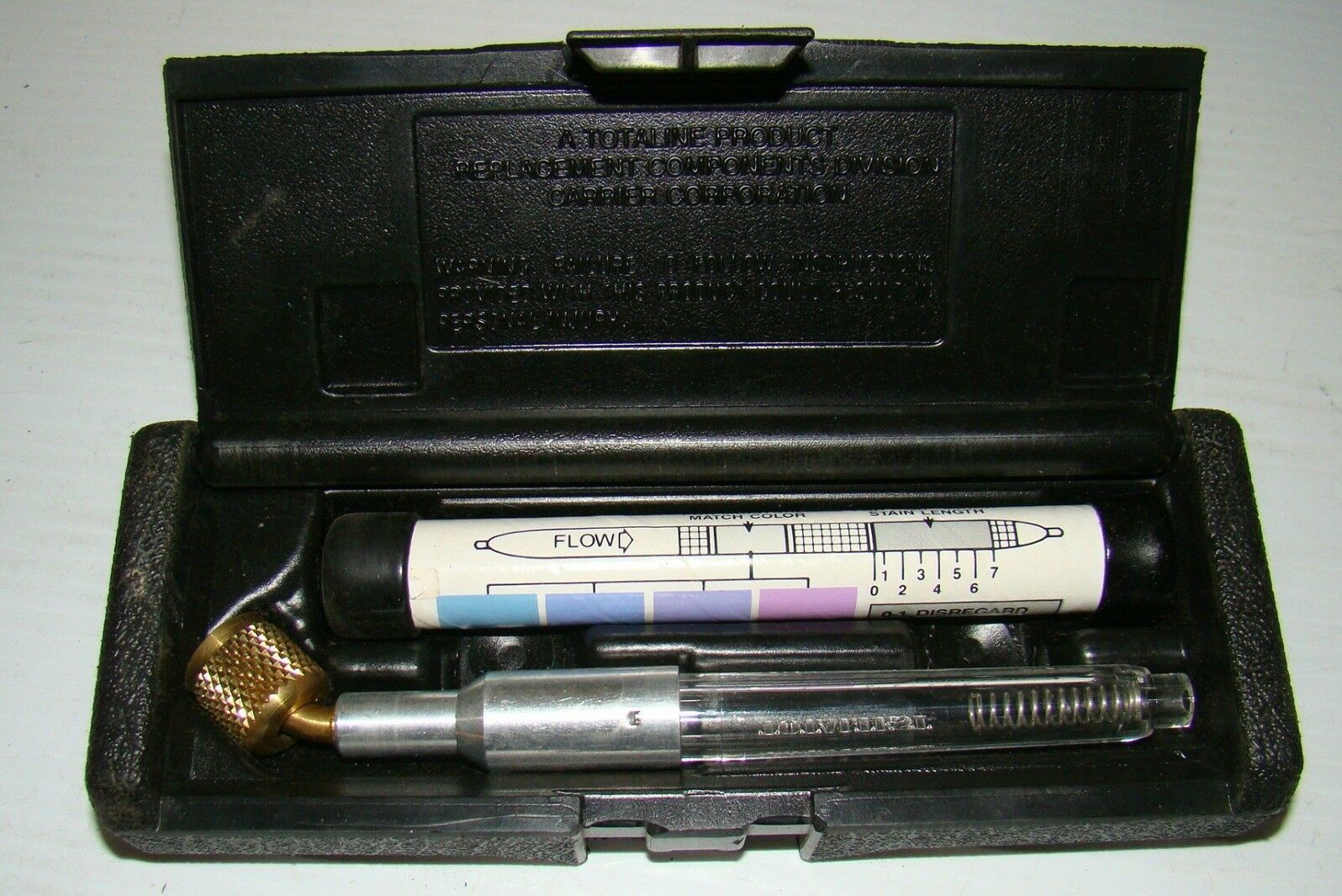 TotaLine Totaltest ACID/MOISTURE TEST KIT Joseph Fazzio, Incorporated