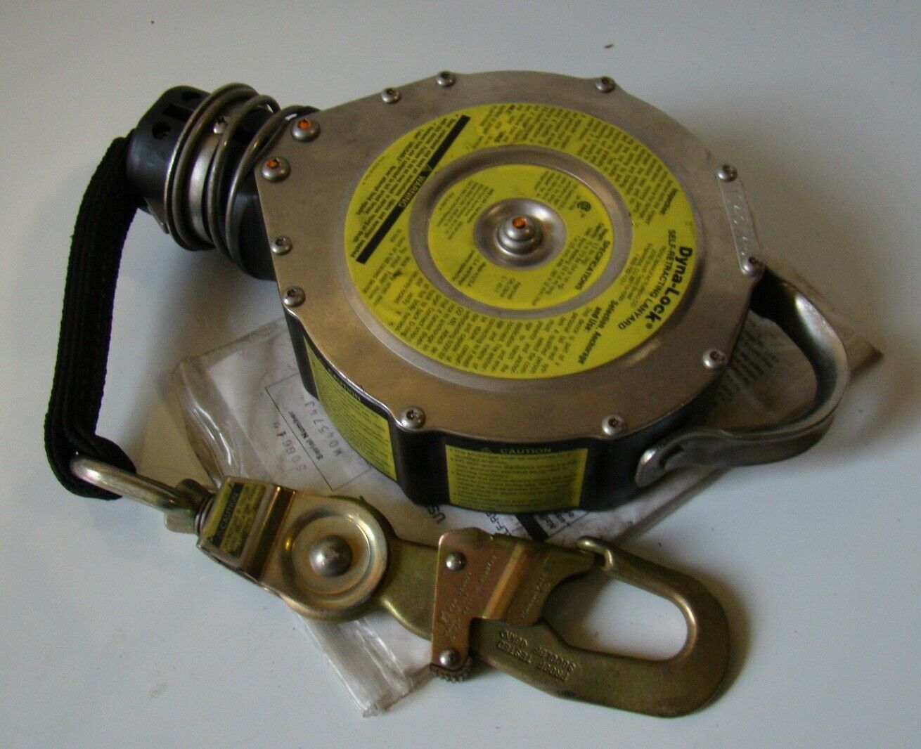 DynaLock, SelfRetracting LIFELINE Lanyard, 506619 Joseph Fazzio