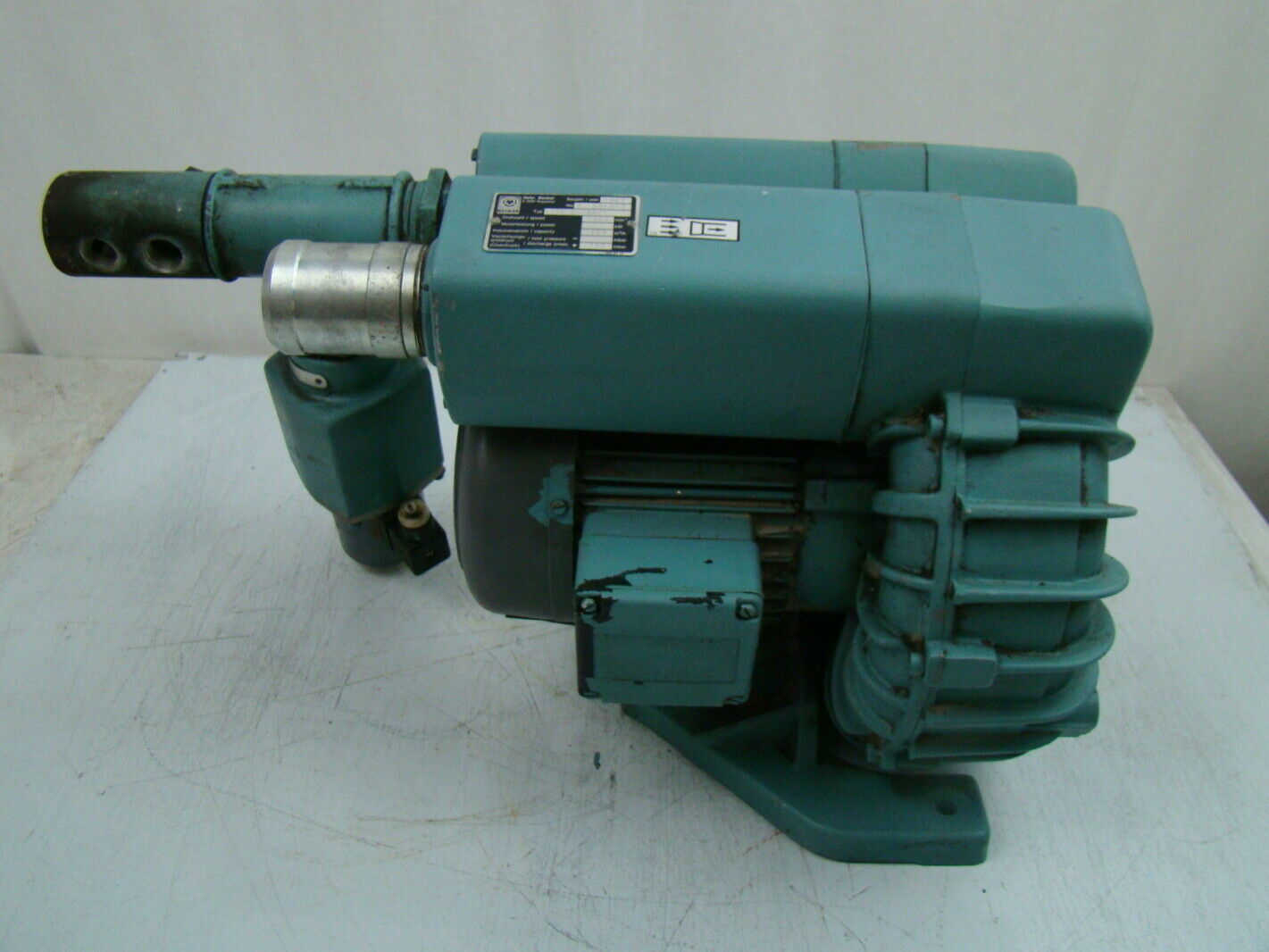Gebr.Becker .66 KW Vortex Blower SV 5.130/1 E981817 Joseph Fazzio