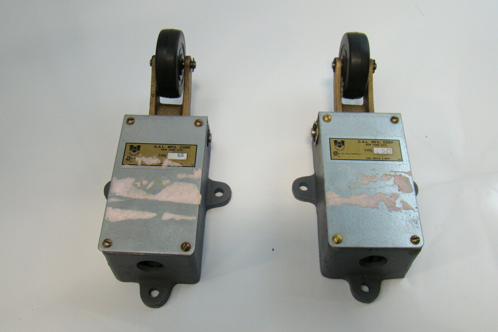 GAL Elevator Devices 230V Limit Switch Type L50 Joseph Fazzio