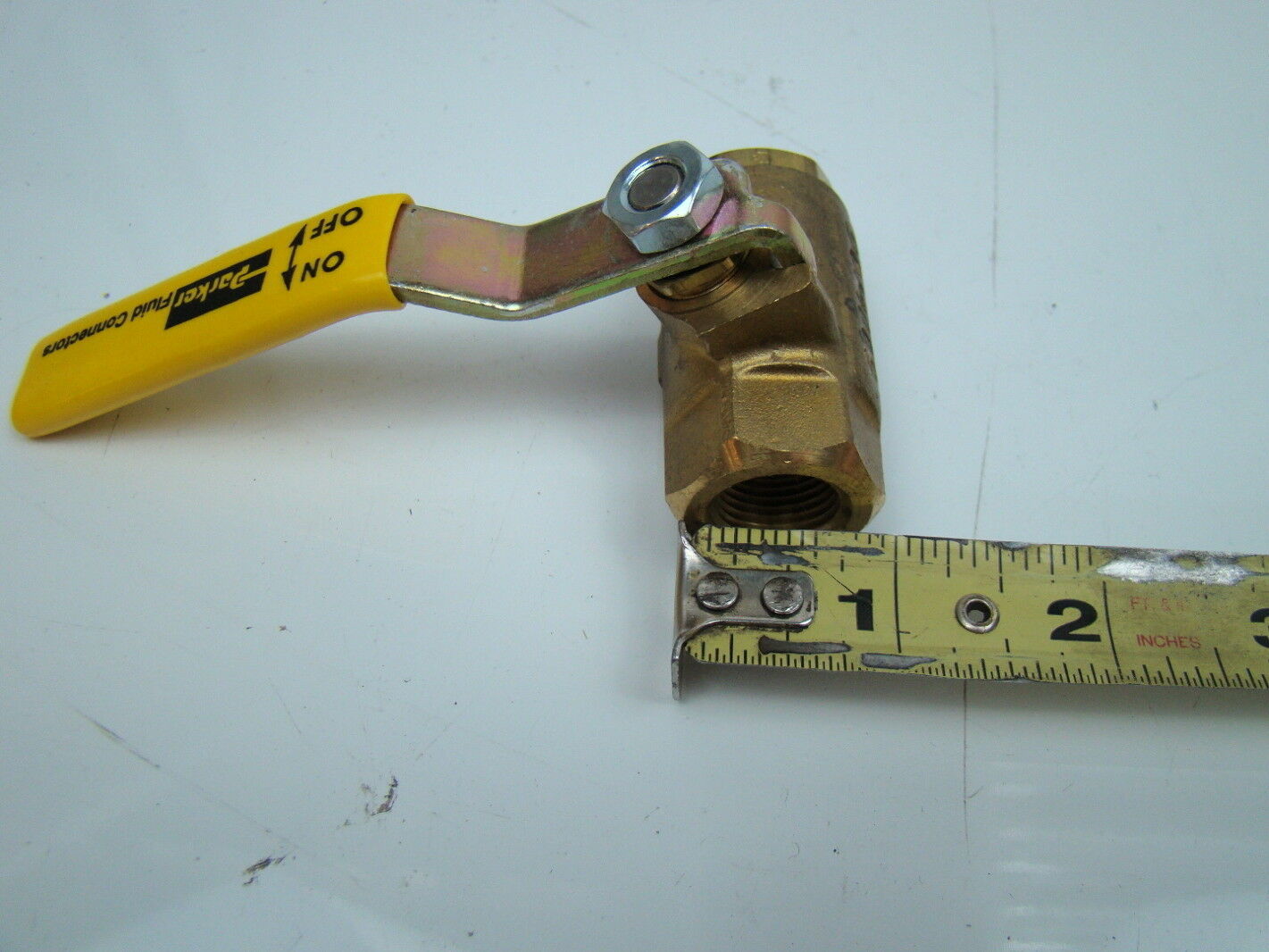 Parker 3/8" Brass Ball Valve Joseph Fazzio, Incorporated