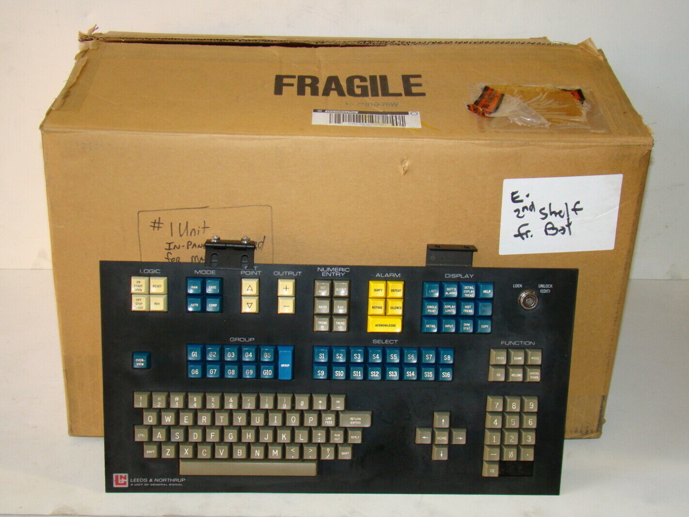 Leeds and Northrup Keyboard 11529757 Joseph Fazzio, Incorporated