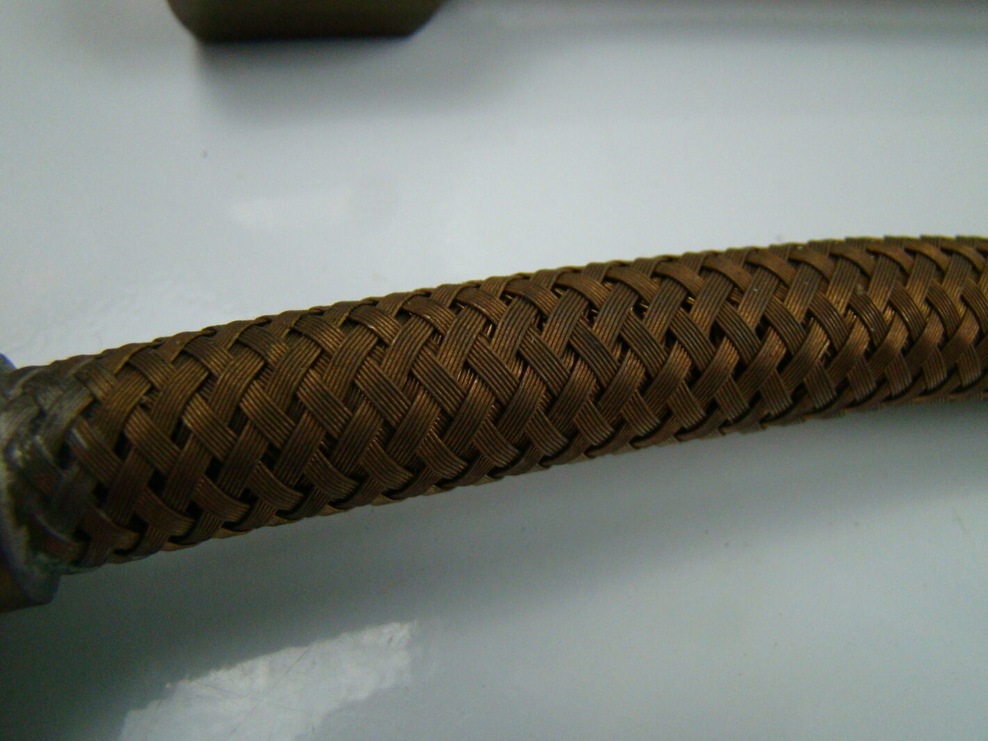 (4) 22" Copper Braided Hose 1" Connection Joseph Fazzio, Incorporated