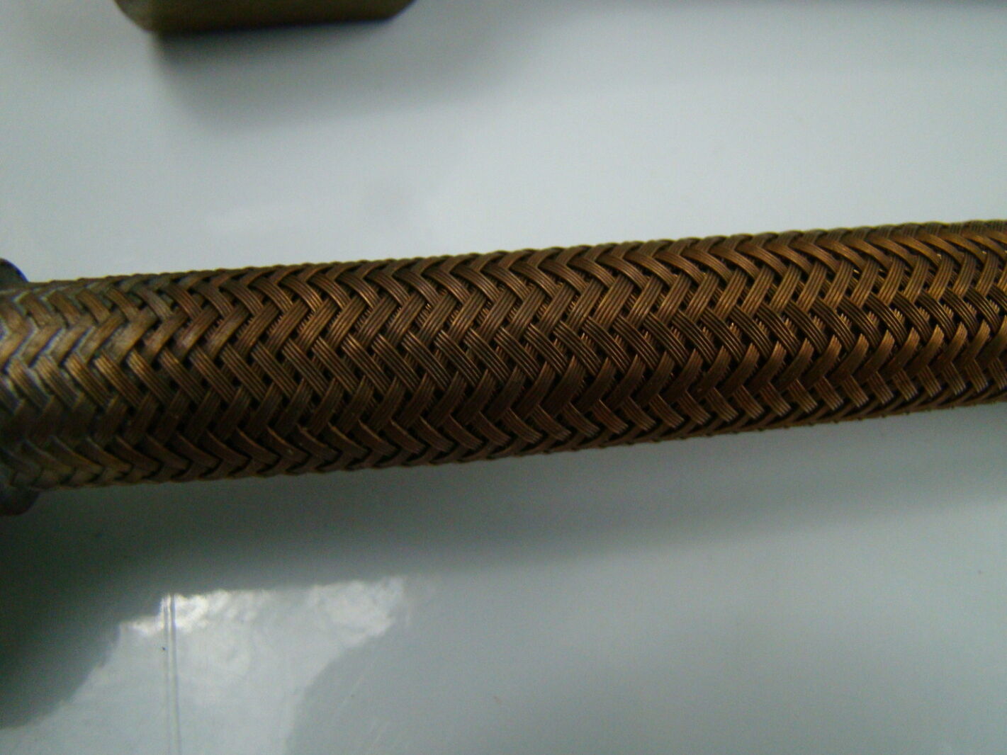 (4) 22" Copper Braided Hose 1" Connection Joseph Fazzio, Incorporated