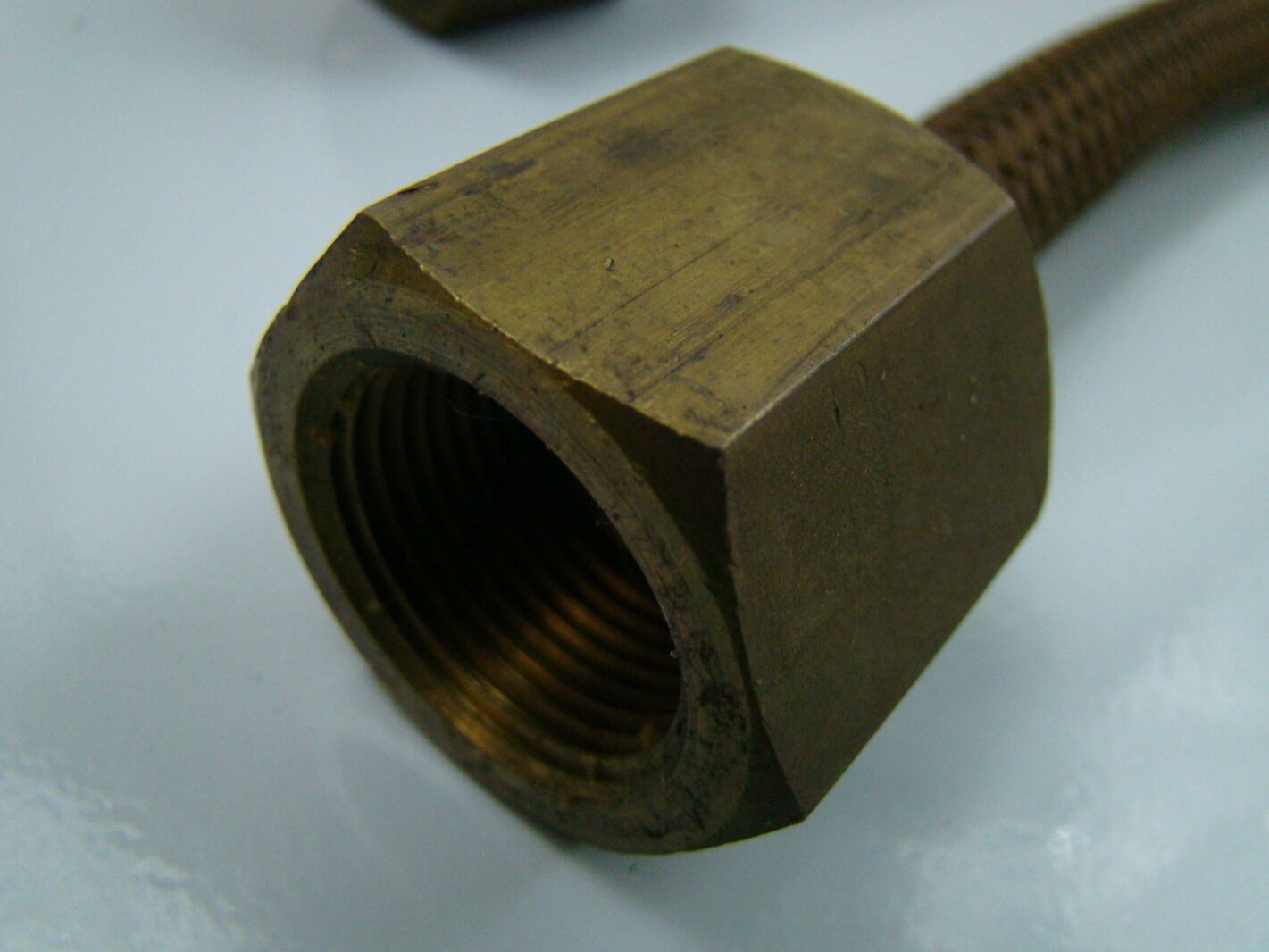 (4) 22" Copper Braided Hose 1" Connection Joseph Fazzio, Incorporated