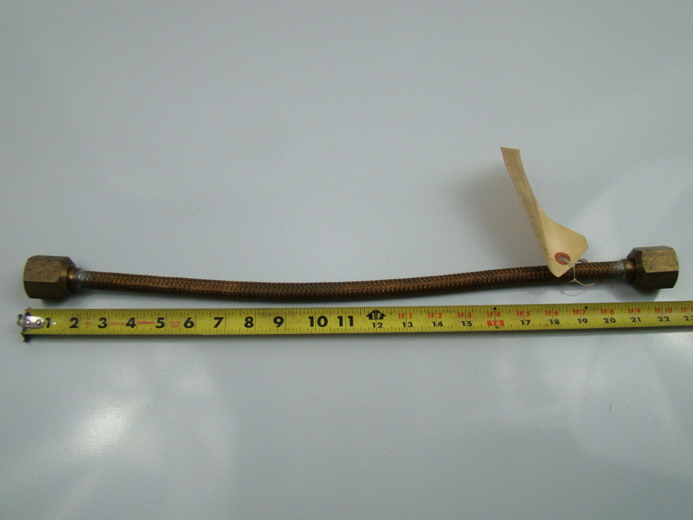 (4) 22" Copper Braided Hose 1" Connection Joseph Fazzio, Incorporated