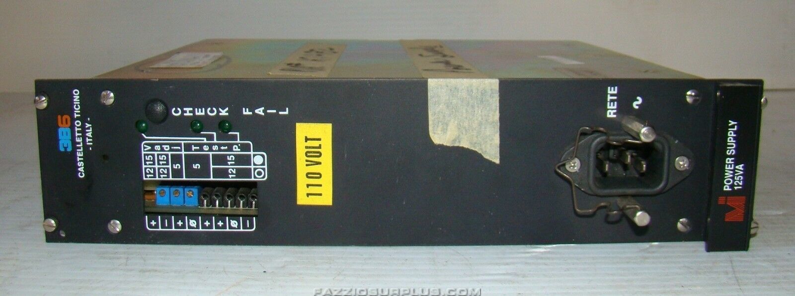 Castelletto Ticino 3B6, Power Supply 220v MA1-150M0EA