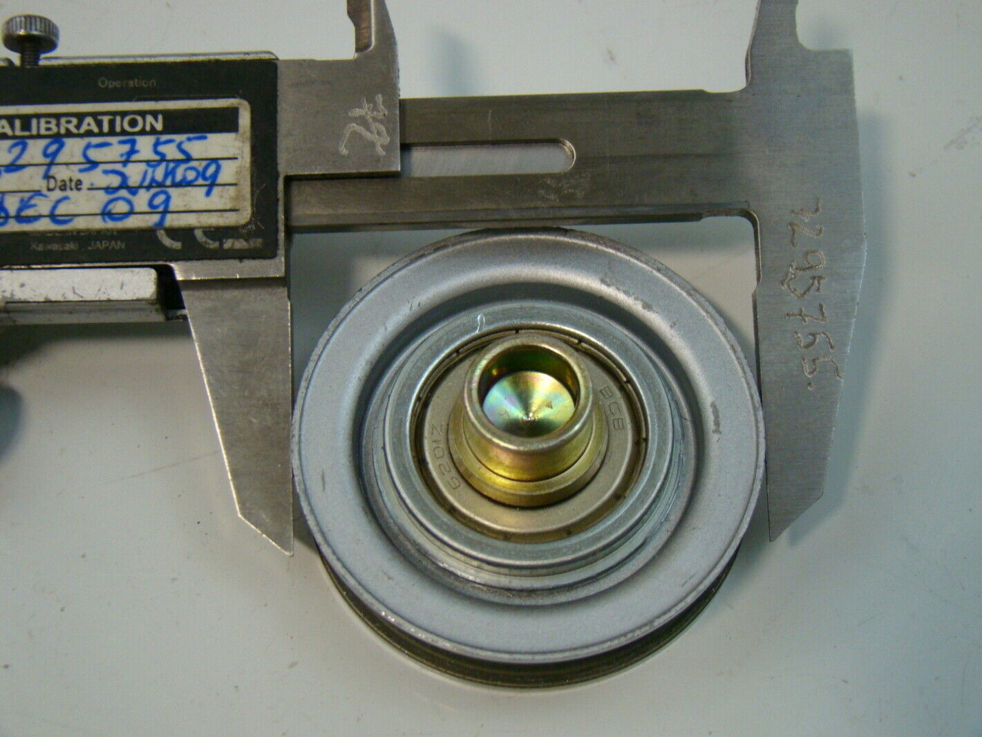 Elevator Door Hanger Roller 2.19" Diameter Joseph Fazzio, Incorporated