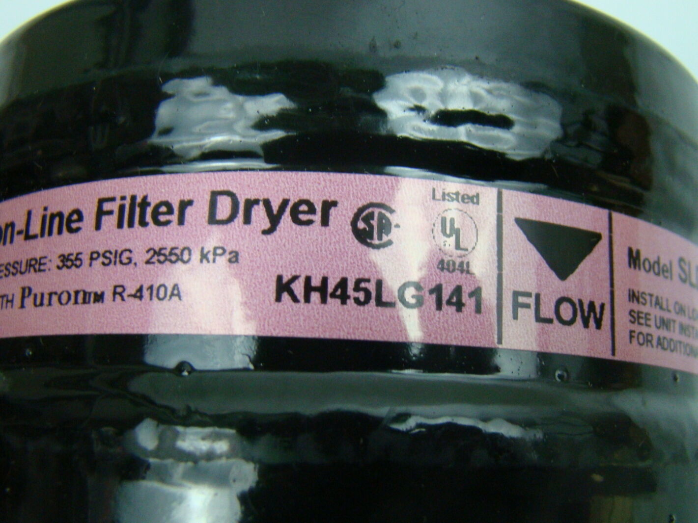 Parker 355 PSIG Puron Filter Dryer SLD 137SVHH KH45LG141