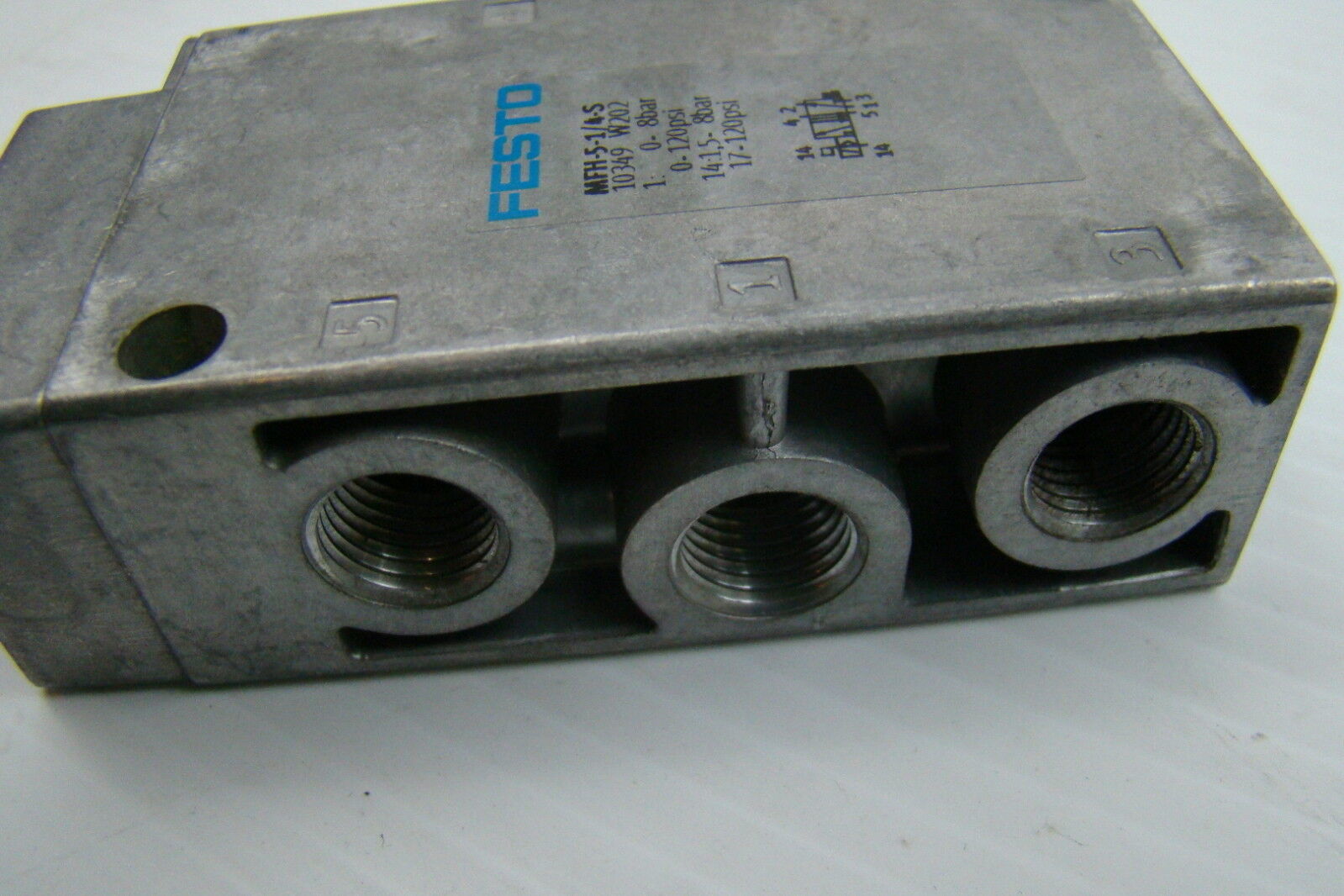 Festo 120psi MFH 5 1 4 S Joseph Fazzio Incorporated festo-120psi-mfh-5-1-4-s-joseph-fazzio-incorporated