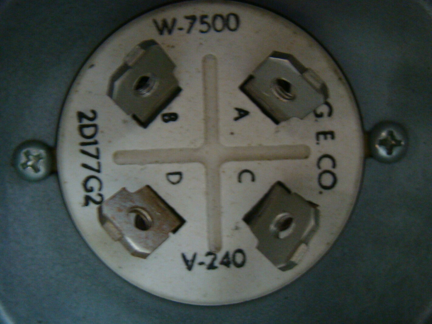 General Electric 240V 7,500 Watts Immersion Heater 2D177G2