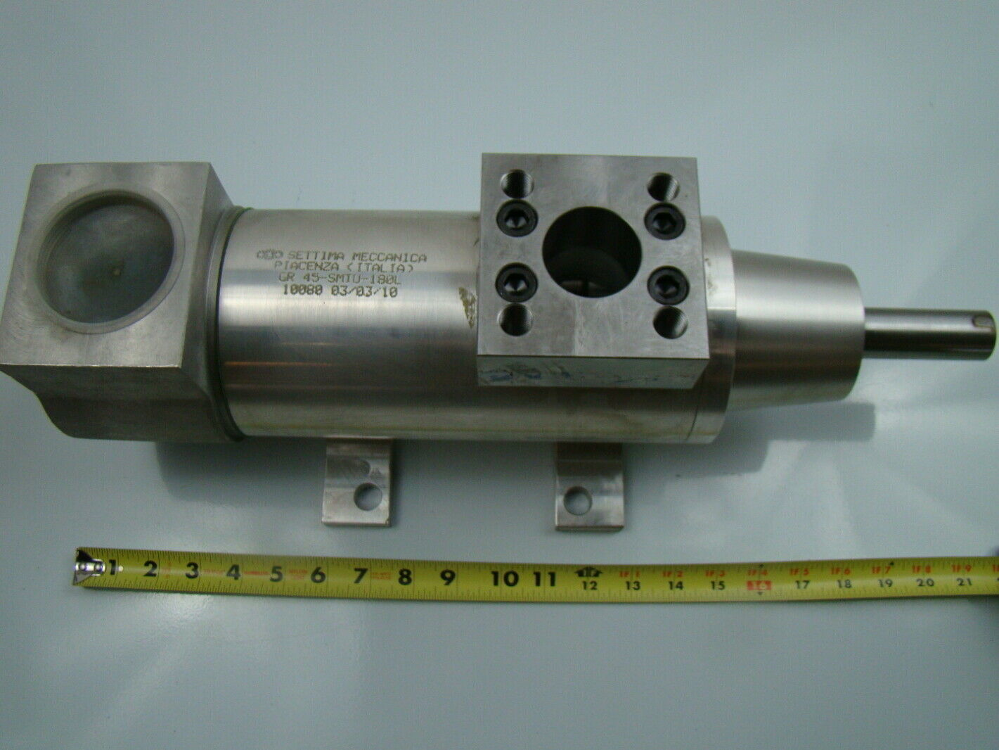 Settima Meccanica Elevator Hydraulic Screw Pump GR 45 SMTU 180L 10080