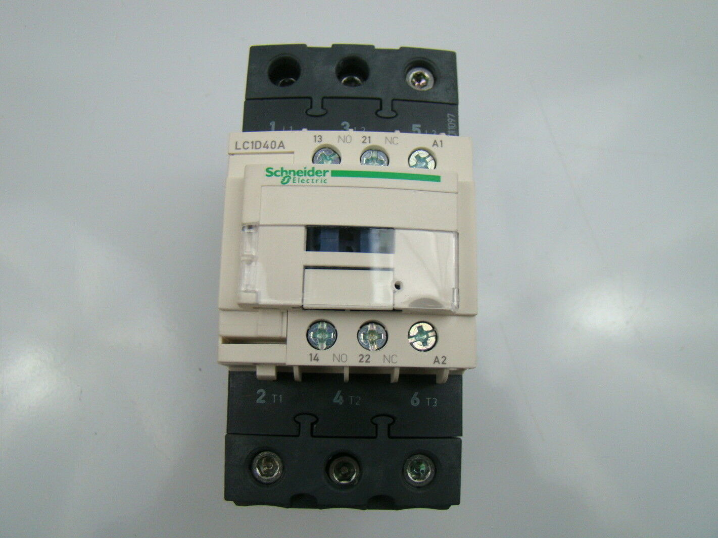 NOFUEL LC1D40AG7 IEC Contactor – 120V Coil, 40A, 3-Pole, DIN Rail Mount – Same As Schneider