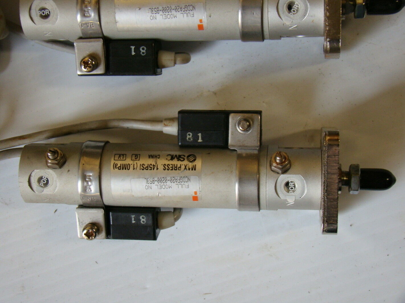 (4) SMC Cylinder NCDGFA200200B53L Joseph Fazzio, Incorporated