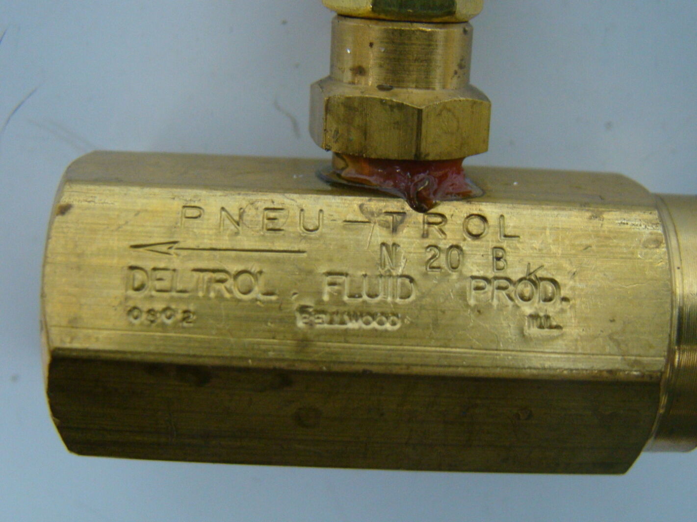 Deltrol Brass Flow Control Valve 1000085 N20BK Joseph Fazzio