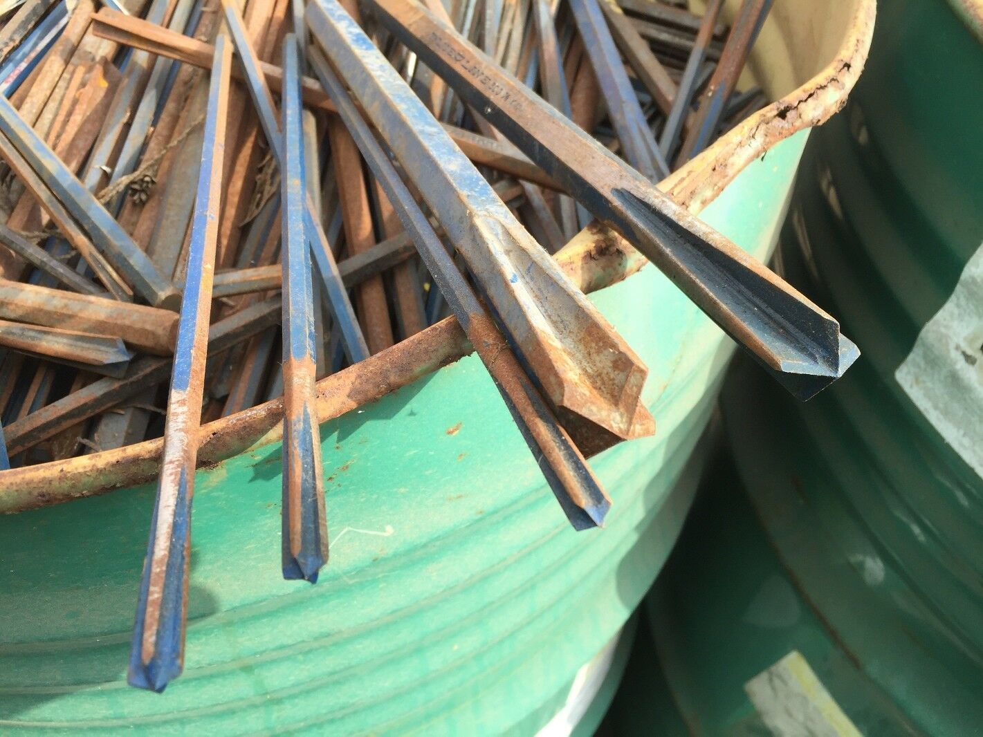 (Qty 3) Masonry Drill Star Bit Chisel Assortment Random Size Joseph