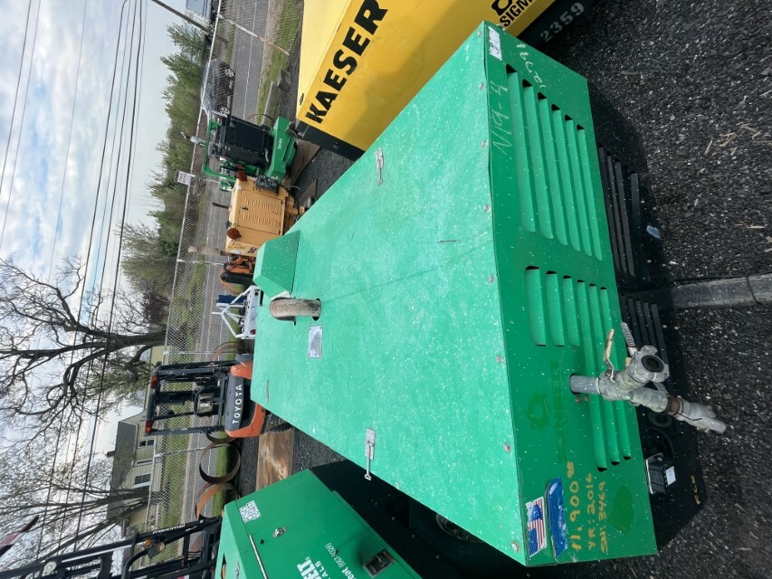 2016 SULLIVAN D185PDZSB 185 cfm Mobile Air Compressor, Deutz 4-CYL