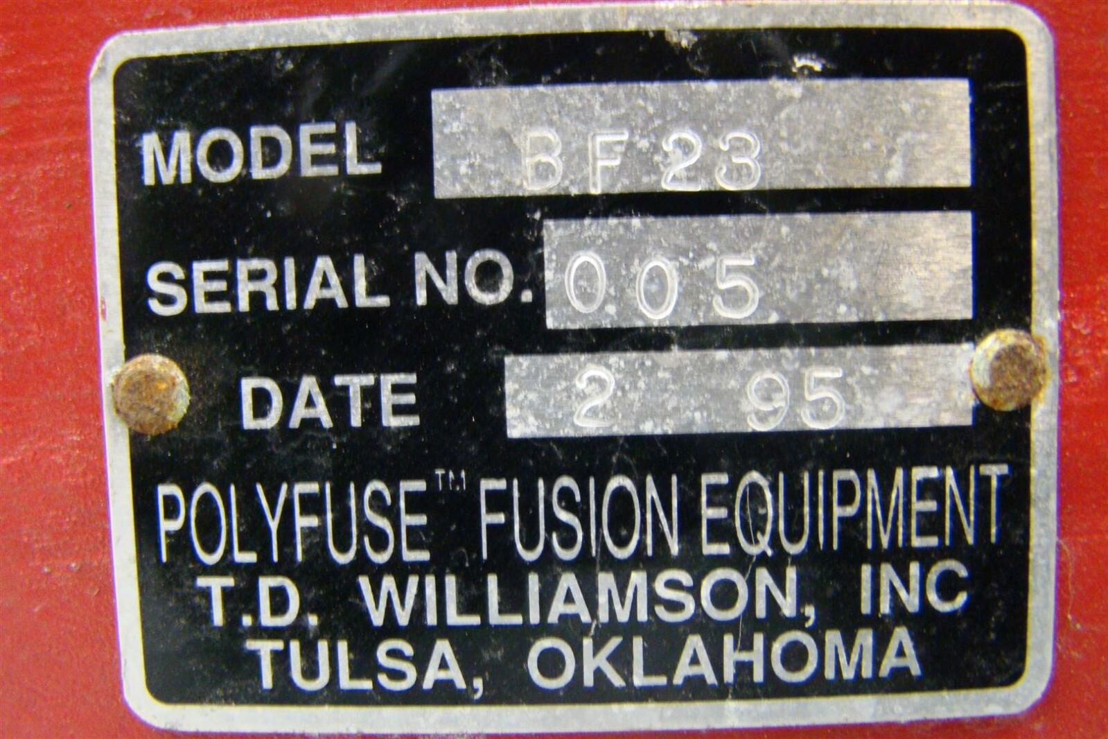 Polyfuse Pipe Welding Socket Fusion Machine , BF23